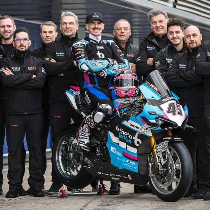 Bonovo MGM Racing, 2025. Credit: Instagram/Bonovo MGM Racing.